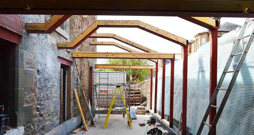 steel extension frame